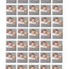Papel multitransfer para merengues, chocolate e isomalt - 35 fotos iguales en Cuadrados de 3 cm - Impresión personalizada