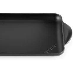 Parrilla lisa rectangular negra 31,5 cm - Hierro fundido - Le Creuset