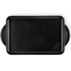 Parrilla lisa rectangular negra 31,5 cm - Hierro fundido - Le Creuset