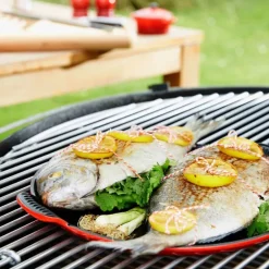 Parrilla lisa redonda cereza 32 cm - Hierro fundido - Le Creuset