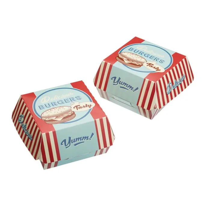 Parrilla para hamburguesas roja 38 cm - Cerámica - Emile Henry + REGALO cajas
