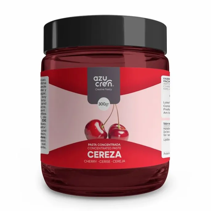 Pasta concentrada de cereza 300 g - Sin gluten - Azucren