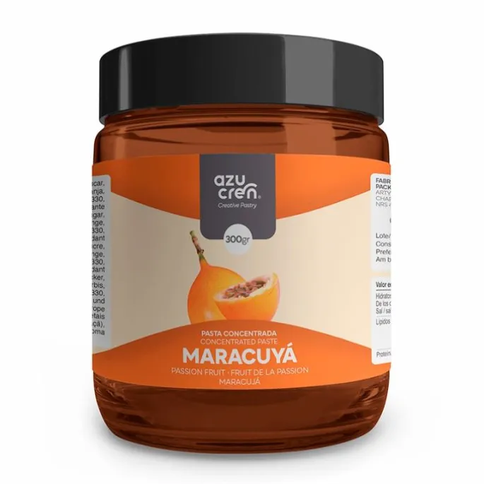 Pasta concentrada de maracuyá 300 g - Sin gluten - Azucren