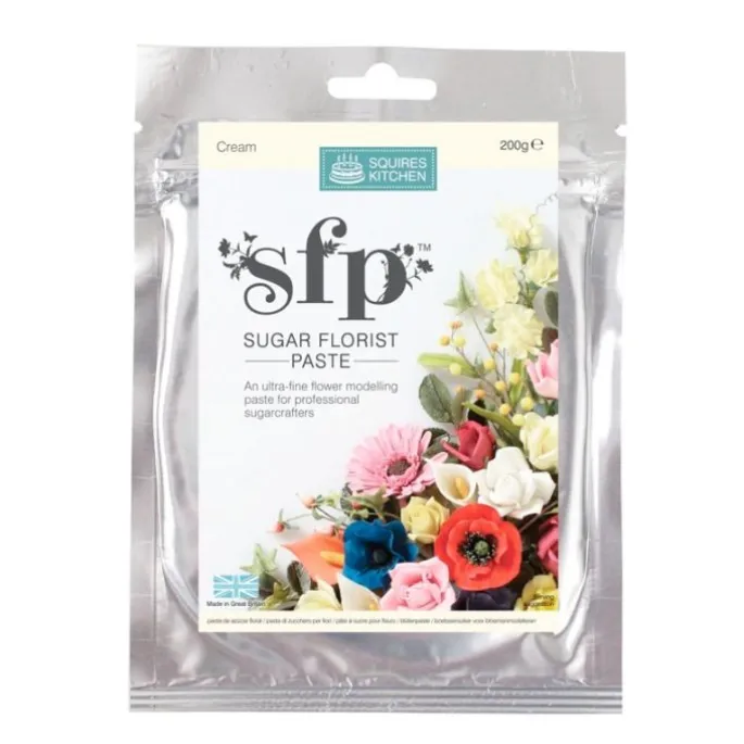Pasta de flores crema 200 g - Sin gluten - Squires Kitchen