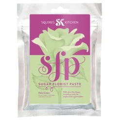 Pasta de flores verde pálido 200 g - Sin gluten - Squires Kitchen