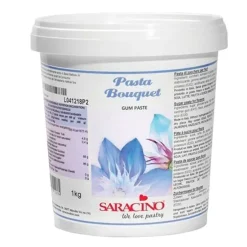 Pasta de goma blanca 1 kg - Sin gluten - Saracino