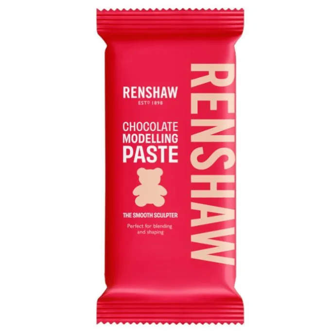 Pasta de modelado de chocolate blanco 250 g - Renshaw