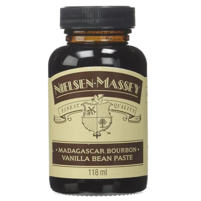 Pasta de vainilla Bourbon de Madagascar 118 ml - Sin gluten - Nielsen Massey