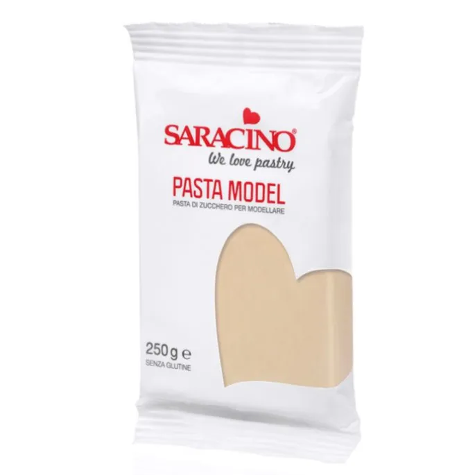 Pasta para modelar piel 250 g - Sin gluten - Saracino