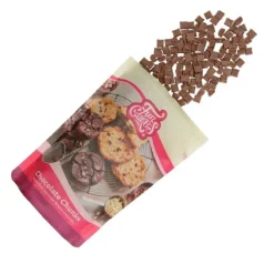 Pedacitos de chocolate con leche 350 g - Funcakes