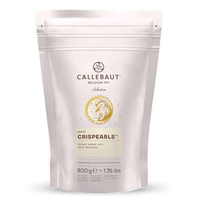 Perlas crujientes de chocolate blanco Crispearls Mona Lisa 800 g - Callebaut