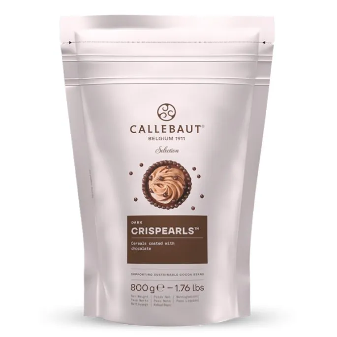 Perlas crujientes de chocolate negro Crispearls Mona Lisa 800 g - Callebaut