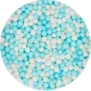 Perlas de azúcar blancas y azules 60 g - Funcakes