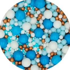 Perlas de azúcar Blue Celebration 80 g - Funcakes