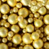 Perlas de azúcar doradas metalizadas 90 g - Azucren