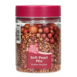Perlas de azúcar Golden Passion 80 g - Funcakes