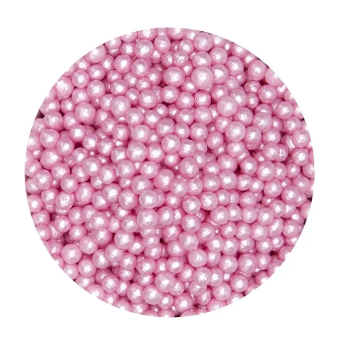 Perlas de azúcar pequeñas rosa 65 g - Städter