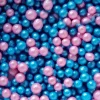 Perlas de azúcar rosas y azules 90 g - Azucren