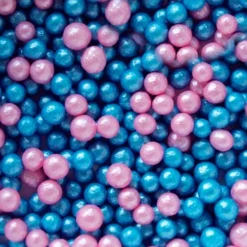 Perlas de azúcar rosas y azules 90 g - Azucren