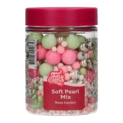 Perlas de azúcar Rose Garden 80 g - Funcakes