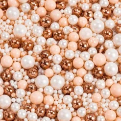 Perlas de azúcar Rose Gold Mix 90 g - Azucren