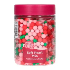 Perlas de azúcar Watermelon Party 80 g - Funcakes
