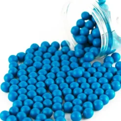 Perlas de chocolate azules Choco Balls Dark Blue 180 g - Super Streusel