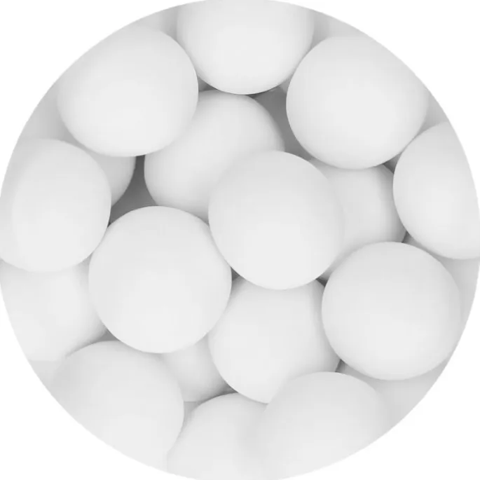 Perlas de chocolate blanco mate XXL 130 g - Funcakes