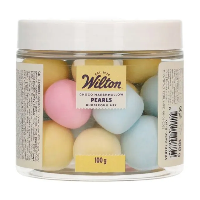 Perlas de chocolate Bubblegum Mix 100 g - Wilton