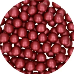 Perlas de chocolate burdeos 70 g - Funcakes