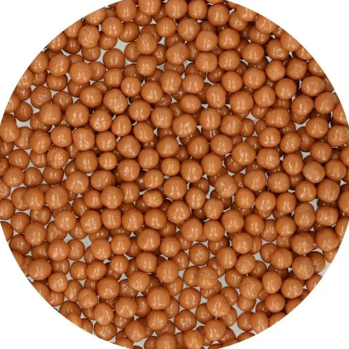 Perlas de chocolate crispy crujientes sabor caramelo 155 g - Funcakes