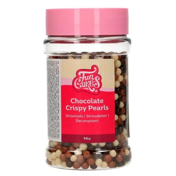 Perlas de chocolate crispy crujientes 155 g - Funcakes