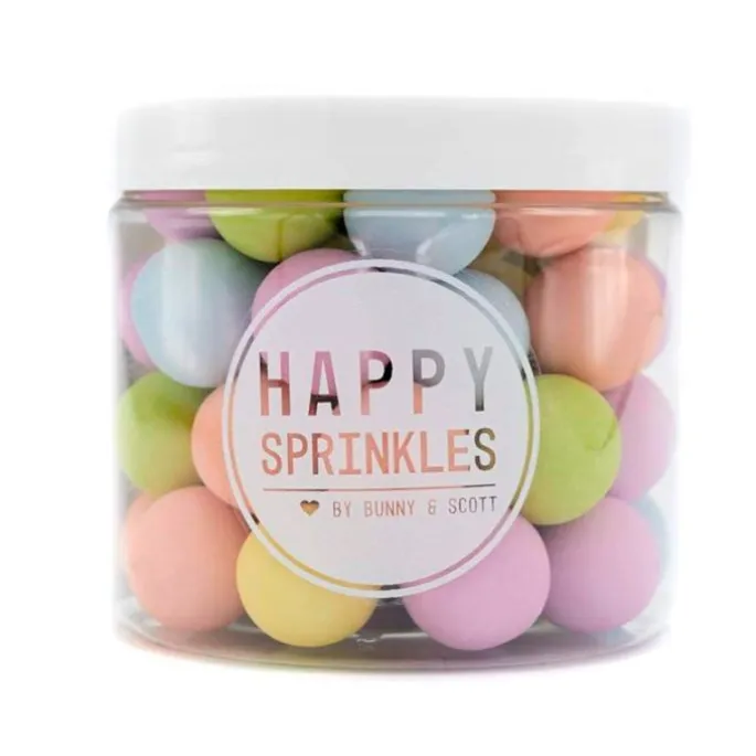 Perlas de chocolate de colores Dull Pastels XXL 120 g - Happy Sprinkles