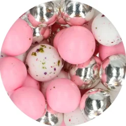 Perlas de chocolate Girly Glam XXL 130 g - Funcakes