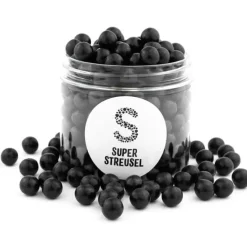Perlas de chocolate negras Choco Balls Black 180 g - Super Streusel