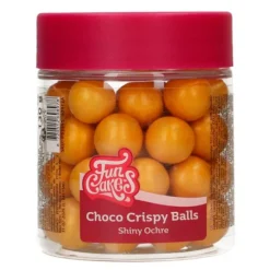 Perlas de chocolate ocre dorado XXL 130 g - Funcakes