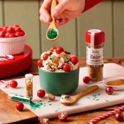 Perlas de chocolate rojas Navidad 100 g - Decora