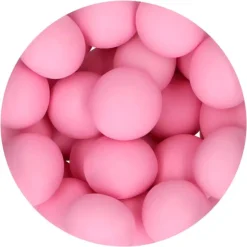 Perlas de chocolate rosa mate XXL 130 g - Funcakes