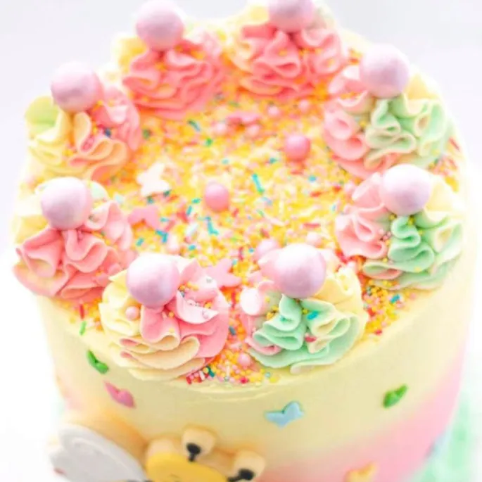 Perlas de chocolate rosas Pink Choco XXL 130 g - Happy Sprinkles