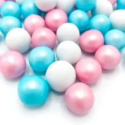 Perlas de chocolate rosas y azules Maybe Baby XXL 130 g - Happy Sprinkles