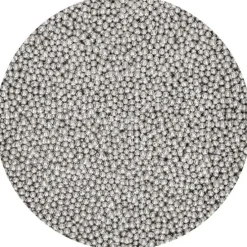 Perlas mini plateadas 80 g - Funcakes