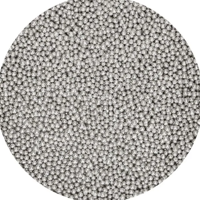 Perlas mini plateadas 80 g - Funcakes
