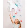 Piñata de Unicornio 46 cm - Meri Meri + REGALO guirnalda