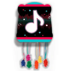 Piñata música Dance Party 28 x 33 cm - Conver Party