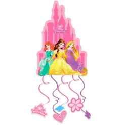 Piñata silueta castillo de Princesas Disney - Decorata Party