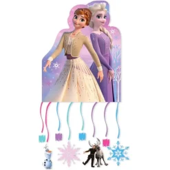 Piñata silueta Frozen - Decorata Party