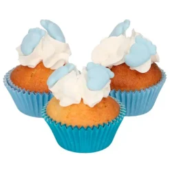 Pies de bebé azules de azúcar (16) - Sin gluten - Funcakes