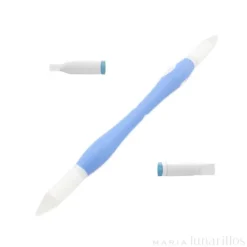 Pincel de doble punta cincel de silicona para modelar - Decora