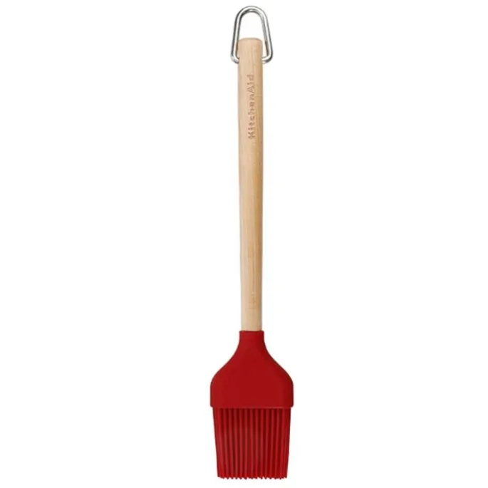 Pincel rojo mango madera 29 cm - Silicona - KitchenAid