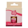 Pintura comestible metalizada oro 30 ml - Funcakes